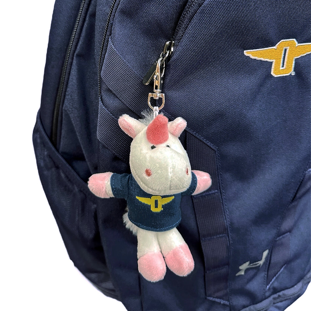 Unicorn Mascot Plush Keychain