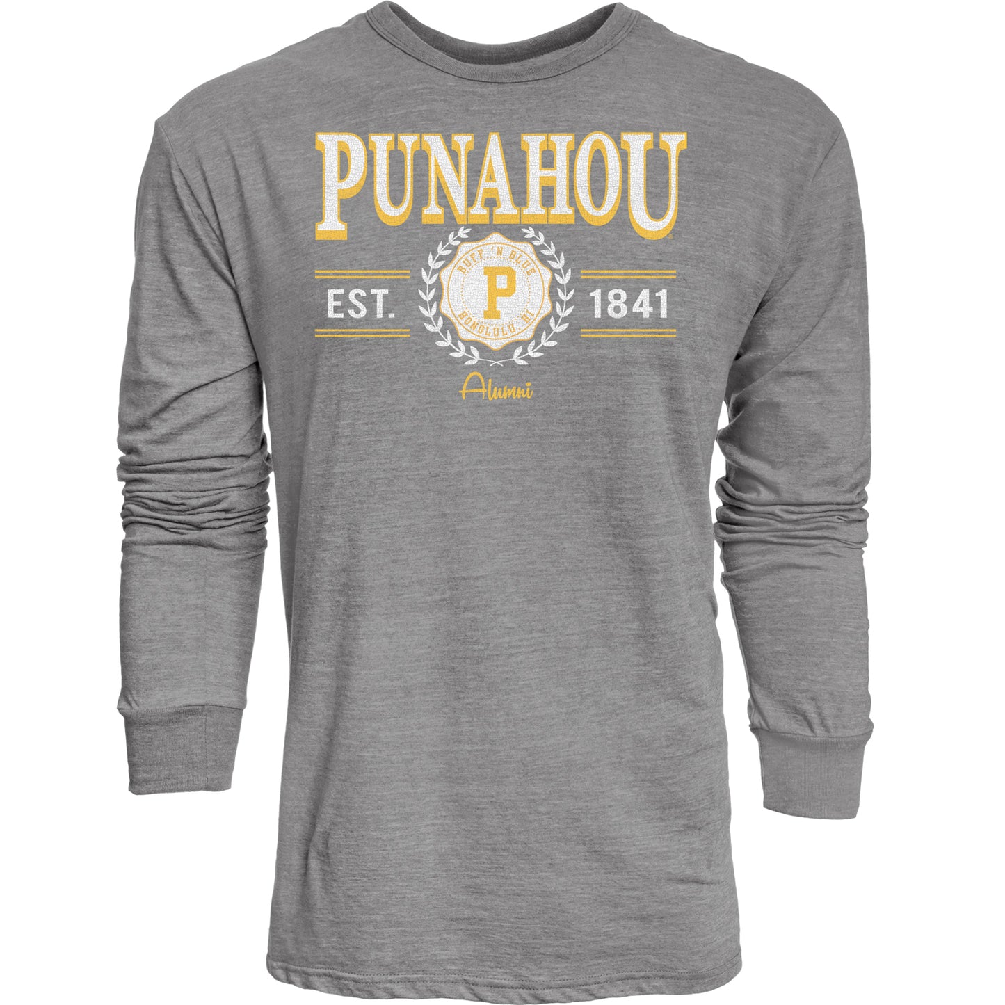 Alumni Seal Triblend L/S Tee