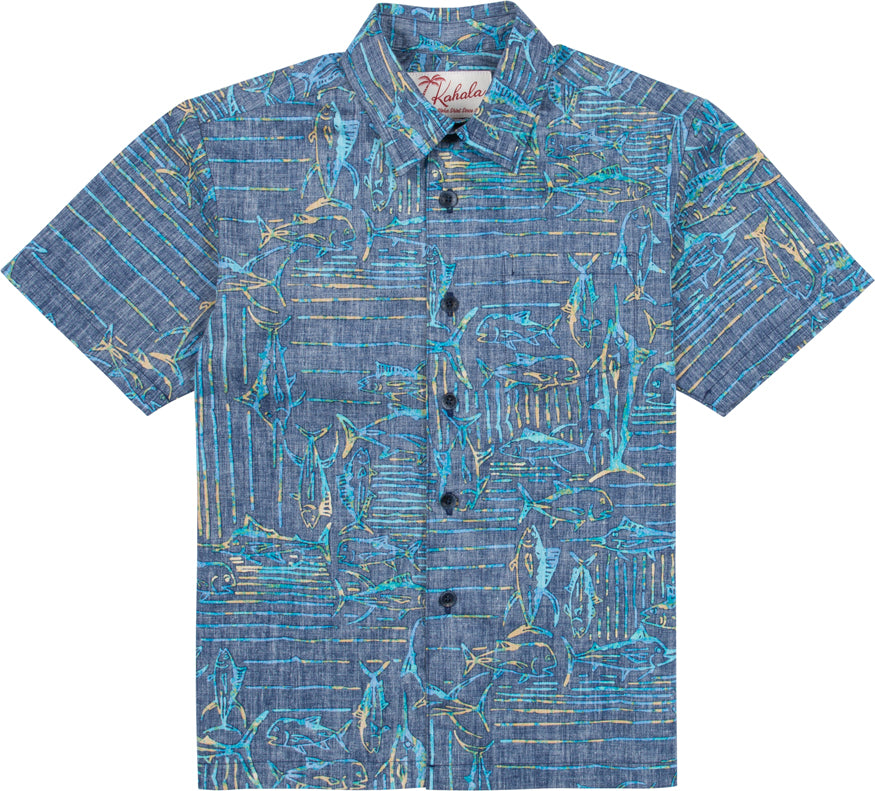 Youth Kona Catch Aloha Shirt - COMING SOON!