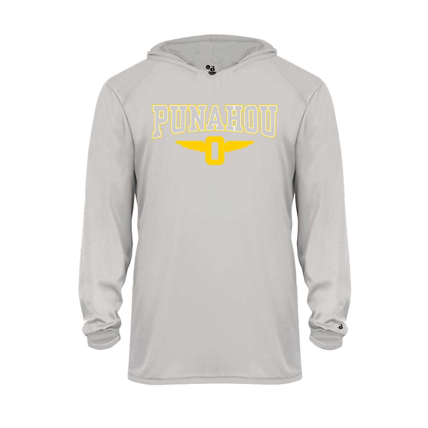 Youth Outline Performance Hooded Tee