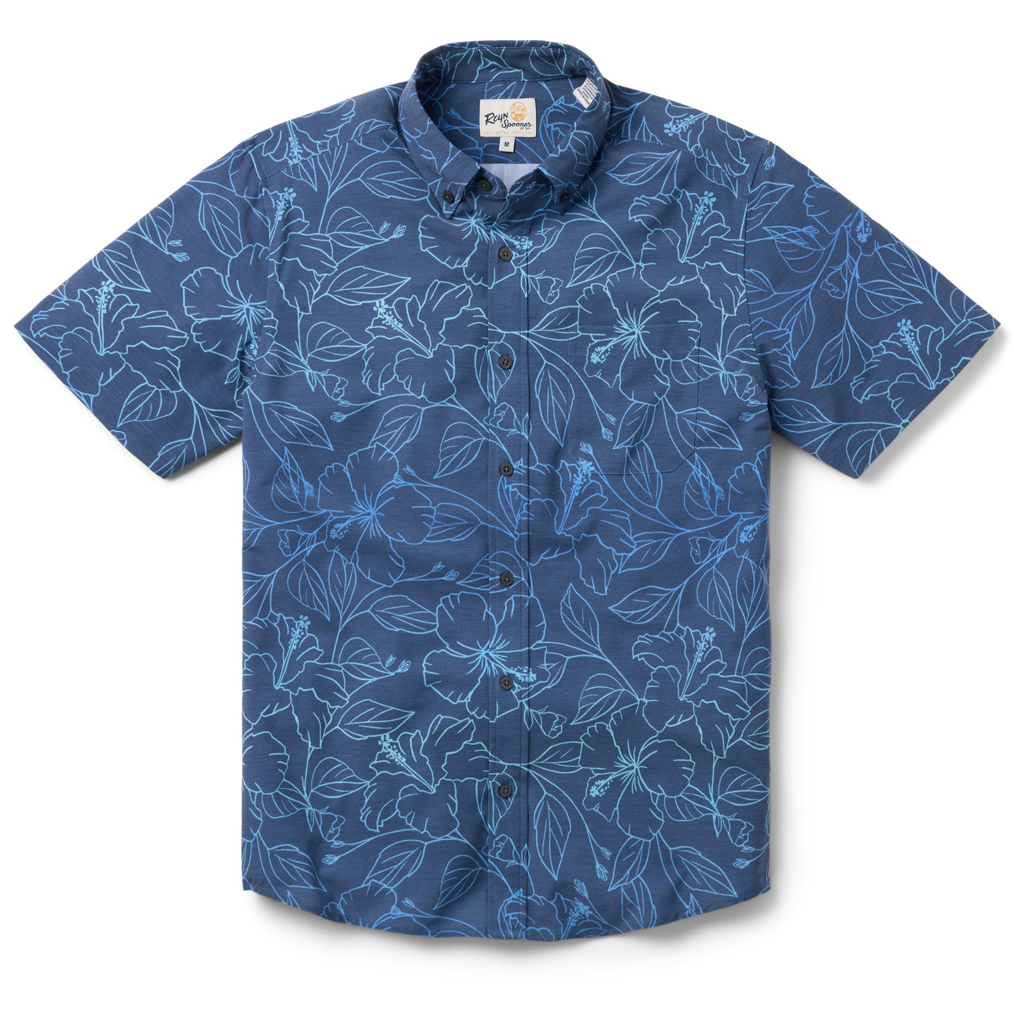 Big Blooms Performance Aloha Shirt