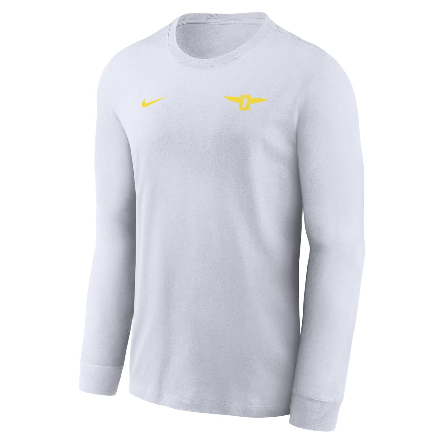White Winged-O Dri-FIT Legend 2.0 L/S Tee