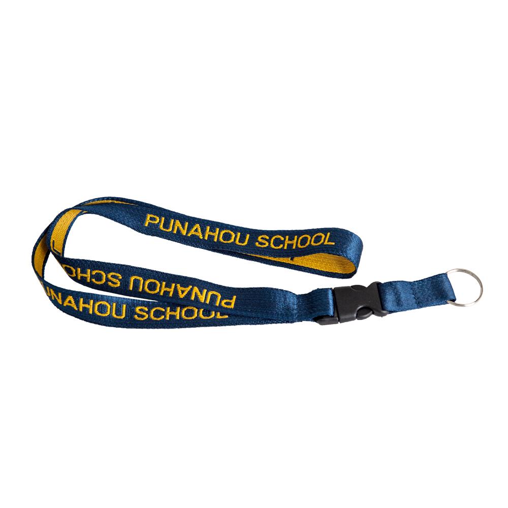 Premium Punahou Woven Lanyard #1697