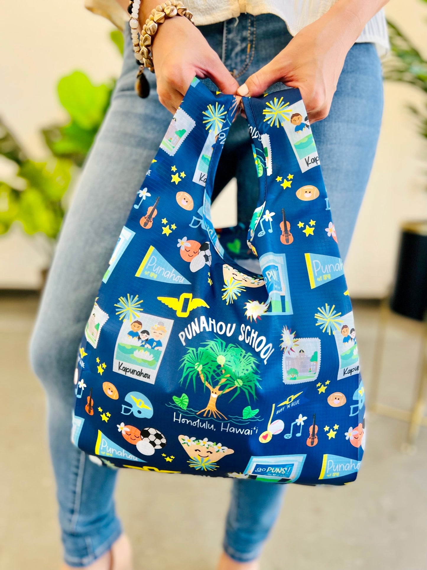Punahou x Eden Small Reusable Bag