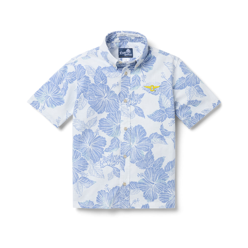 Youth Aloha Biscus Aloha Shirt