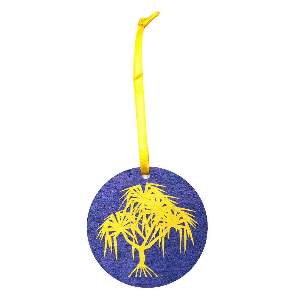 Hala Tree Wood Ornament