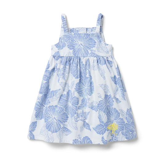 Girl's Aloha Biscus Lily Dress