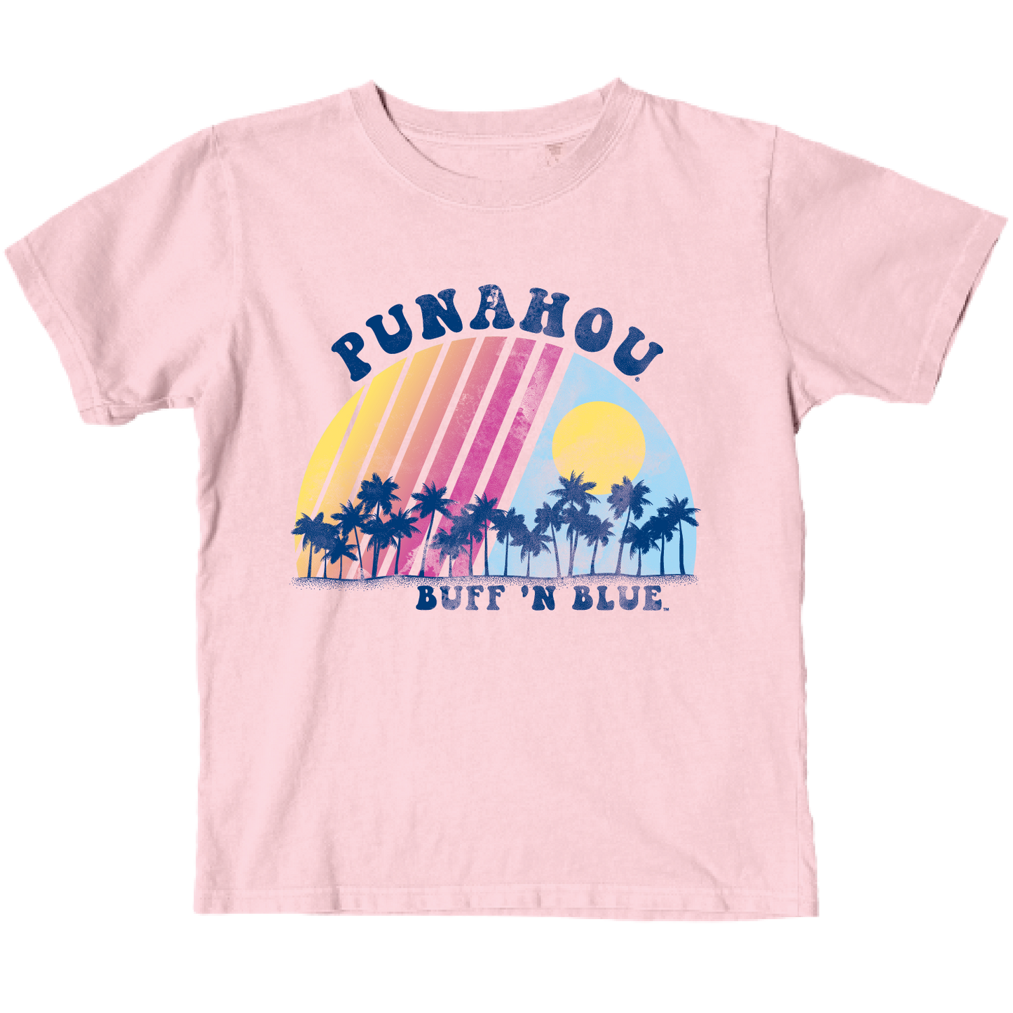 Girl's Blush Dash Dyed Tee