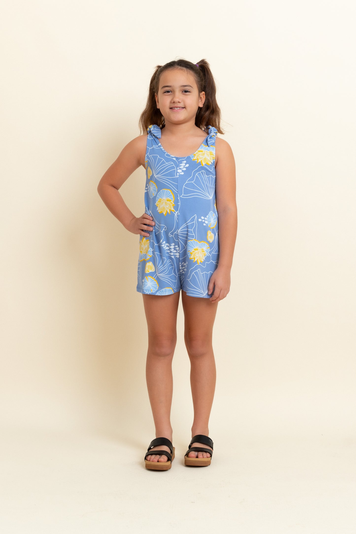 Girl's Fighting Eel x Punahou Lena Romper