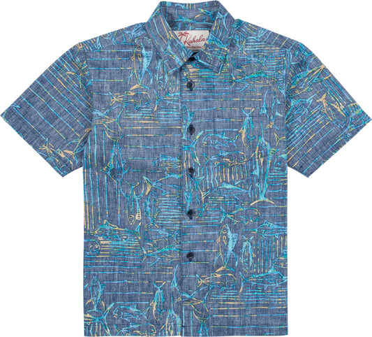 Youth Kona Catch Aloha Shirt - COMING SOON!