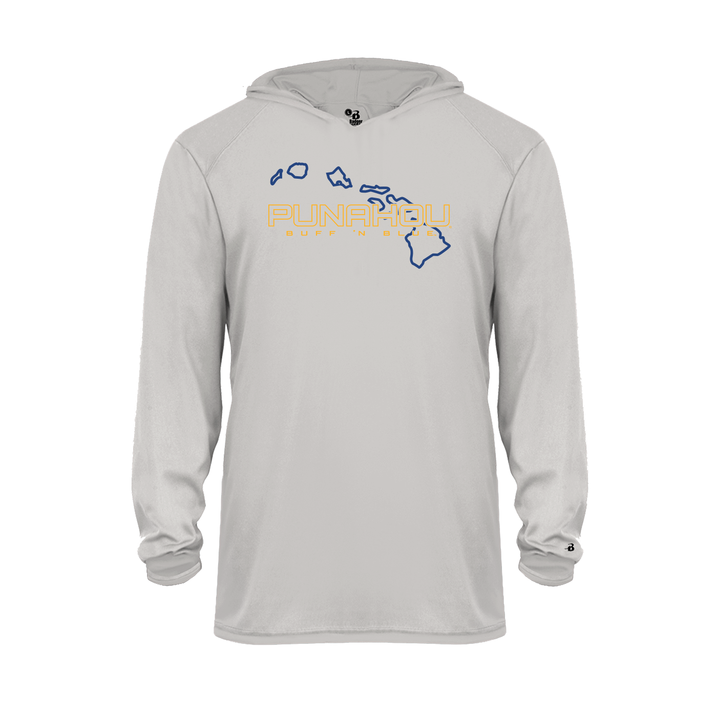 Youth Tonal Island Performance Hooded Tee