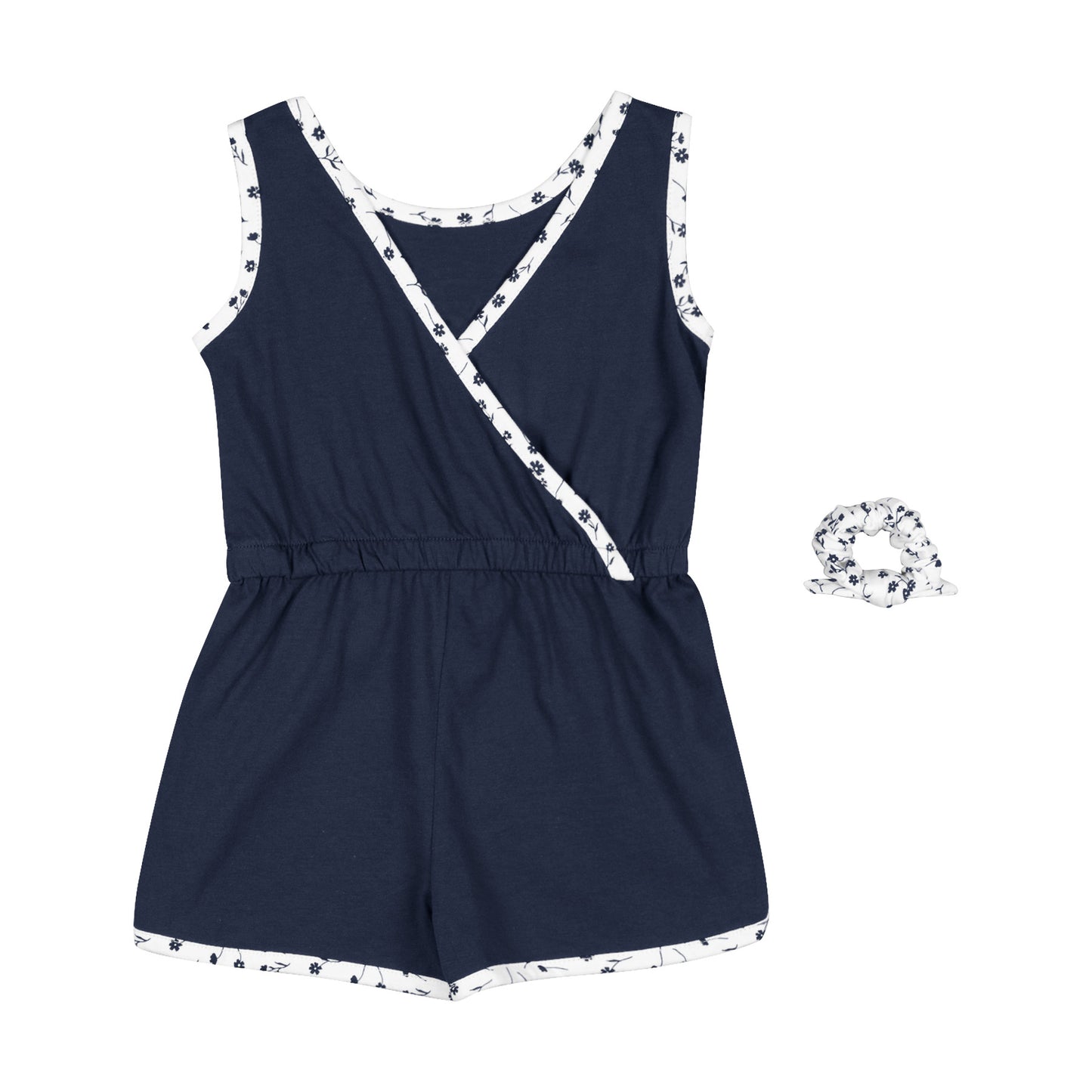 Girl's Toddler Scoops Ahoy Romper