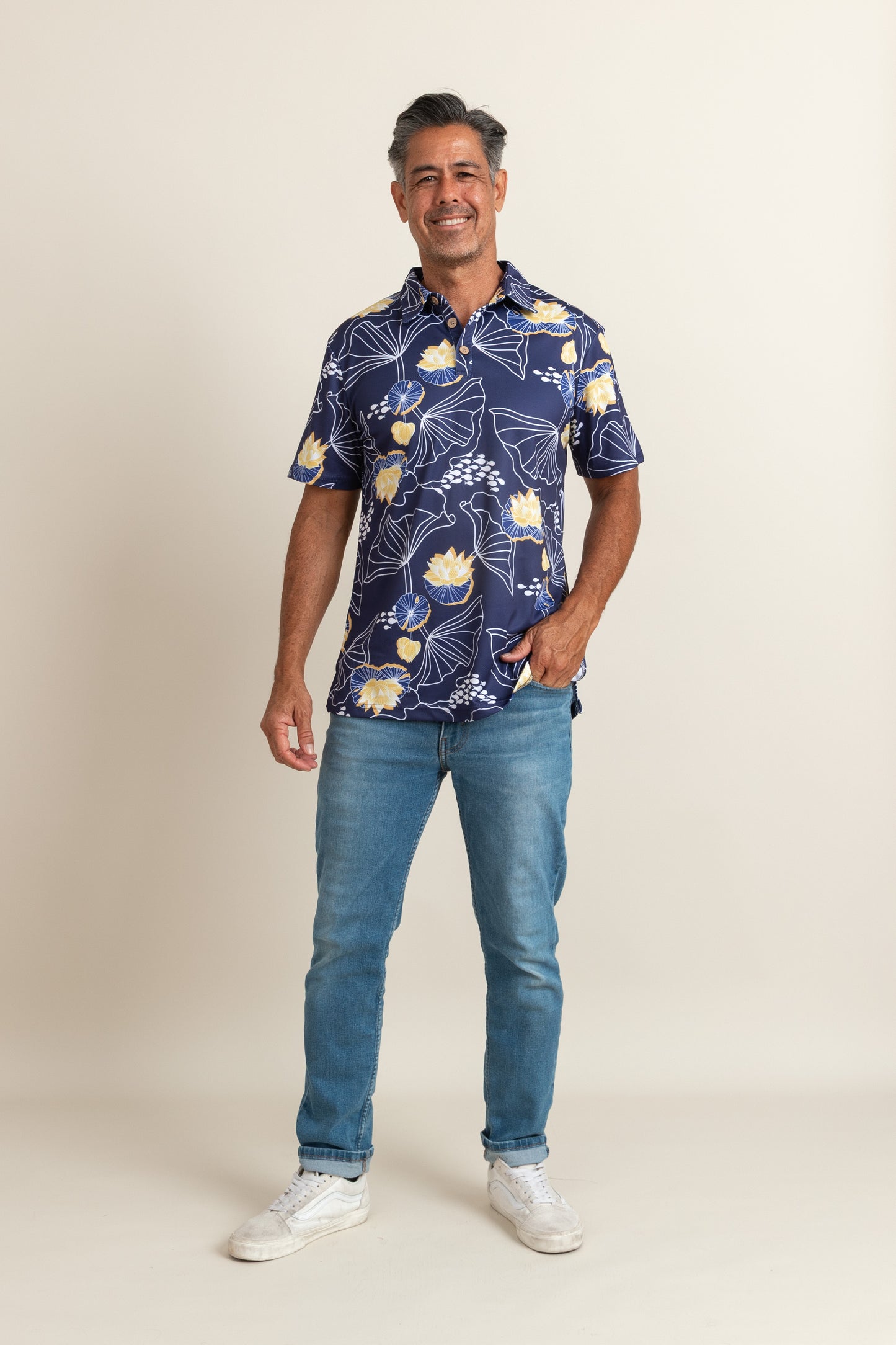 Fighting Eel x Punahou Kai Dry Fit Polo