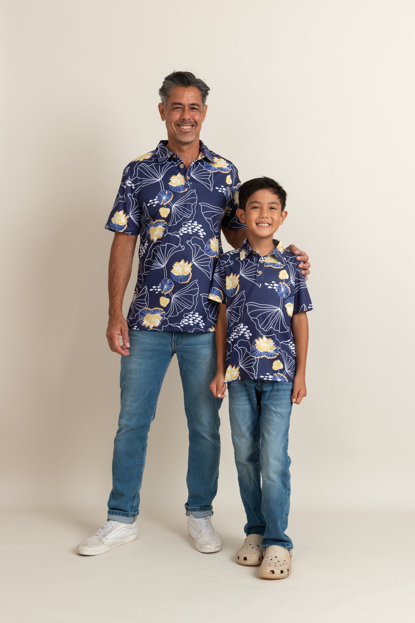 Fighting Eel x Punahou Kai Dry Fit Polo