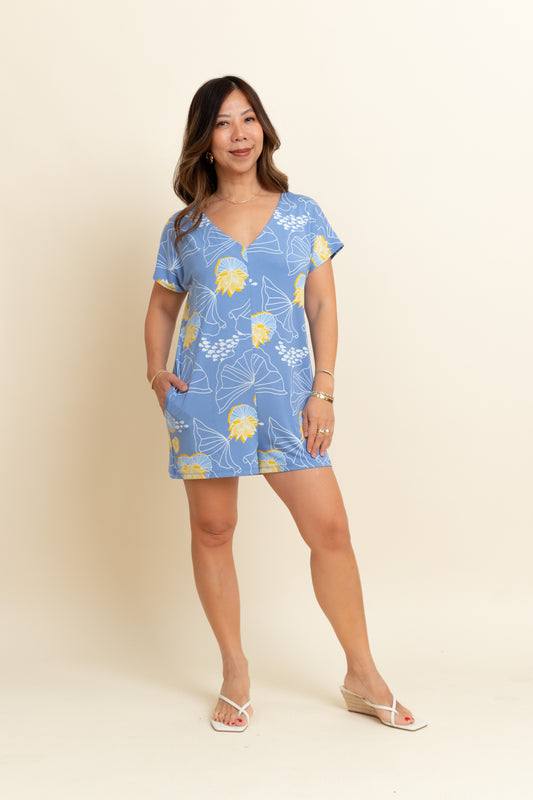 Women's Fighting Eel x Punahou Mai Romper