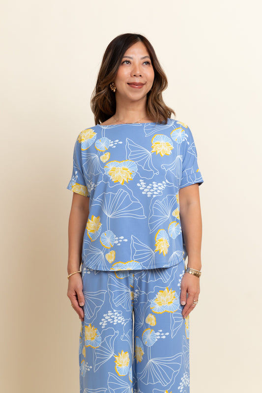 Women's Fighting Eel x Punahou Momo Top