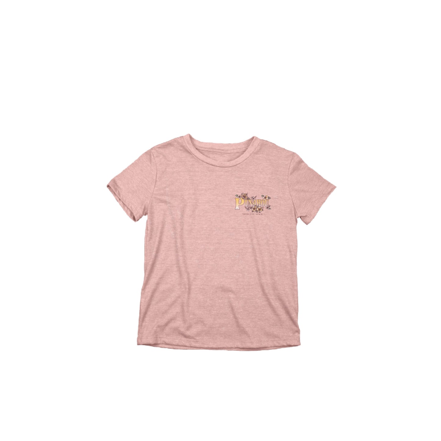 Girl's Pink Groove Triblend Tee