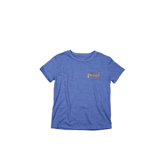Girl's Royal Groove Triblend Tee