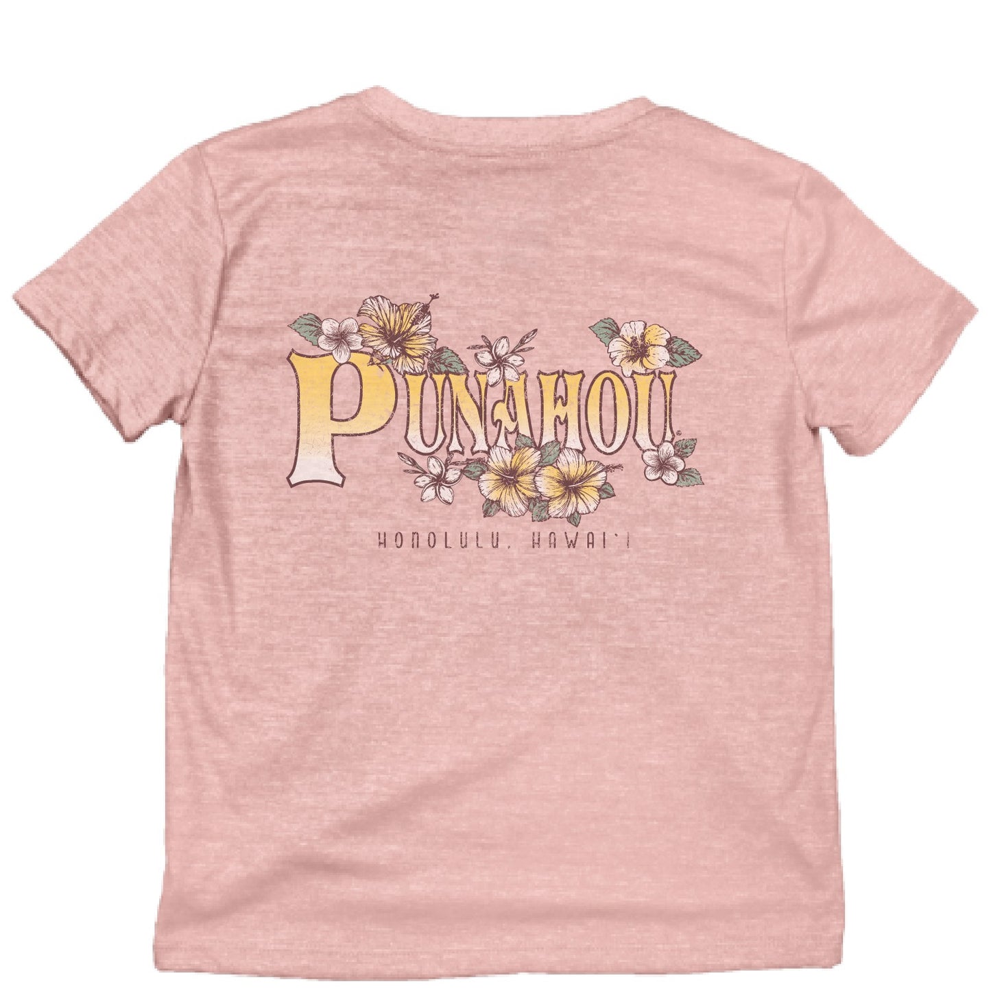 Girl's Pink Groove Triblend Tee