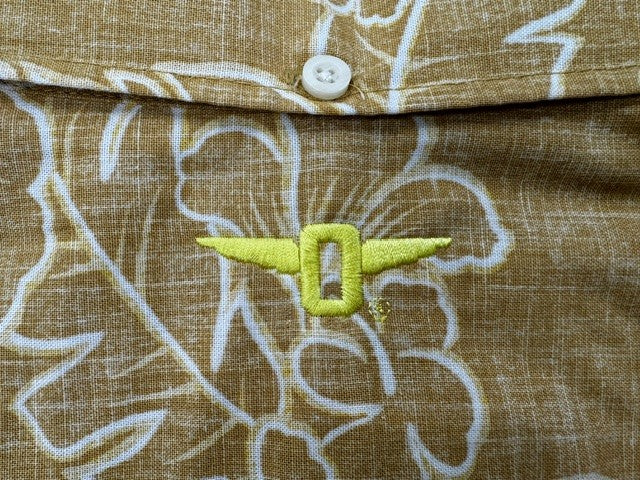 Gold Lei Low TAILORED BF Aloha Shirt