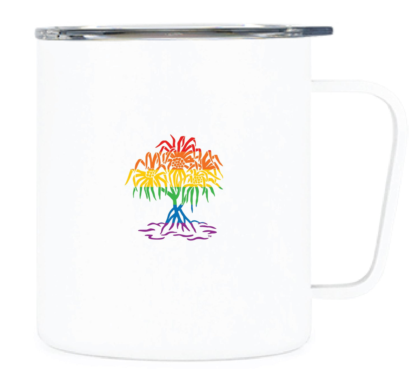 12 oz. Rainbow Hala MiiR Insulated Camp Cup