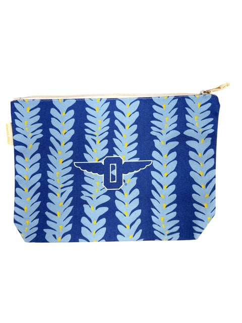 Vertical Lei Large Pouch