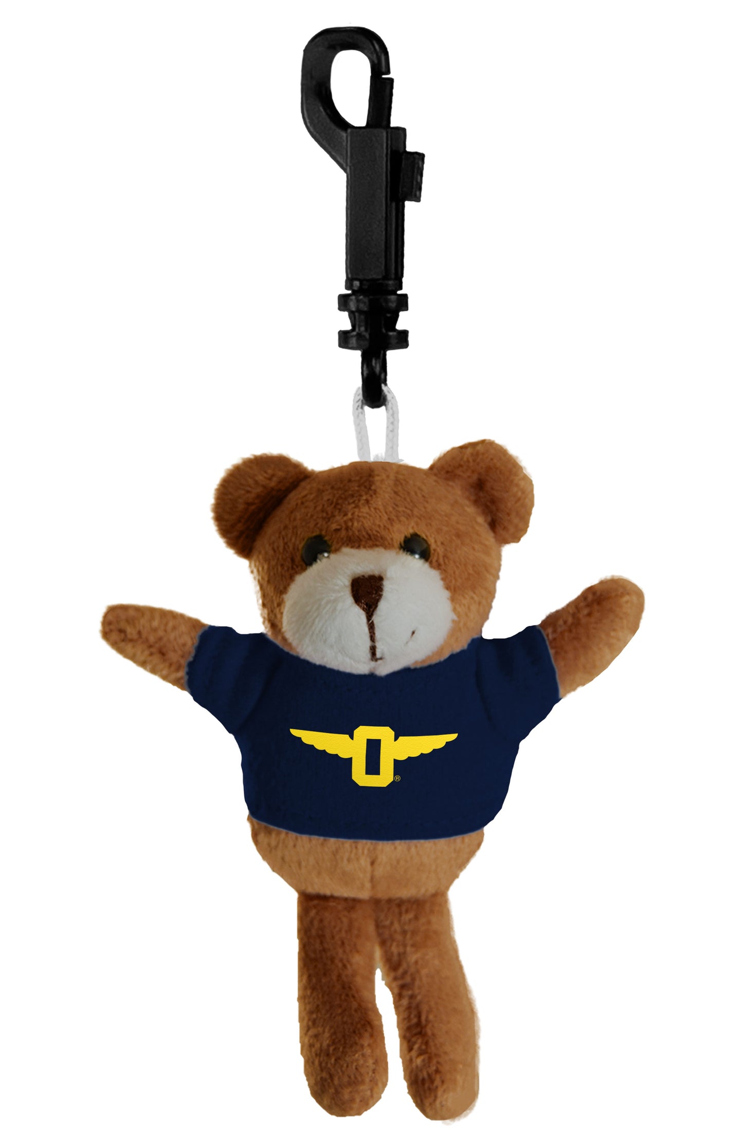 Bear Mascot Plush Keychain