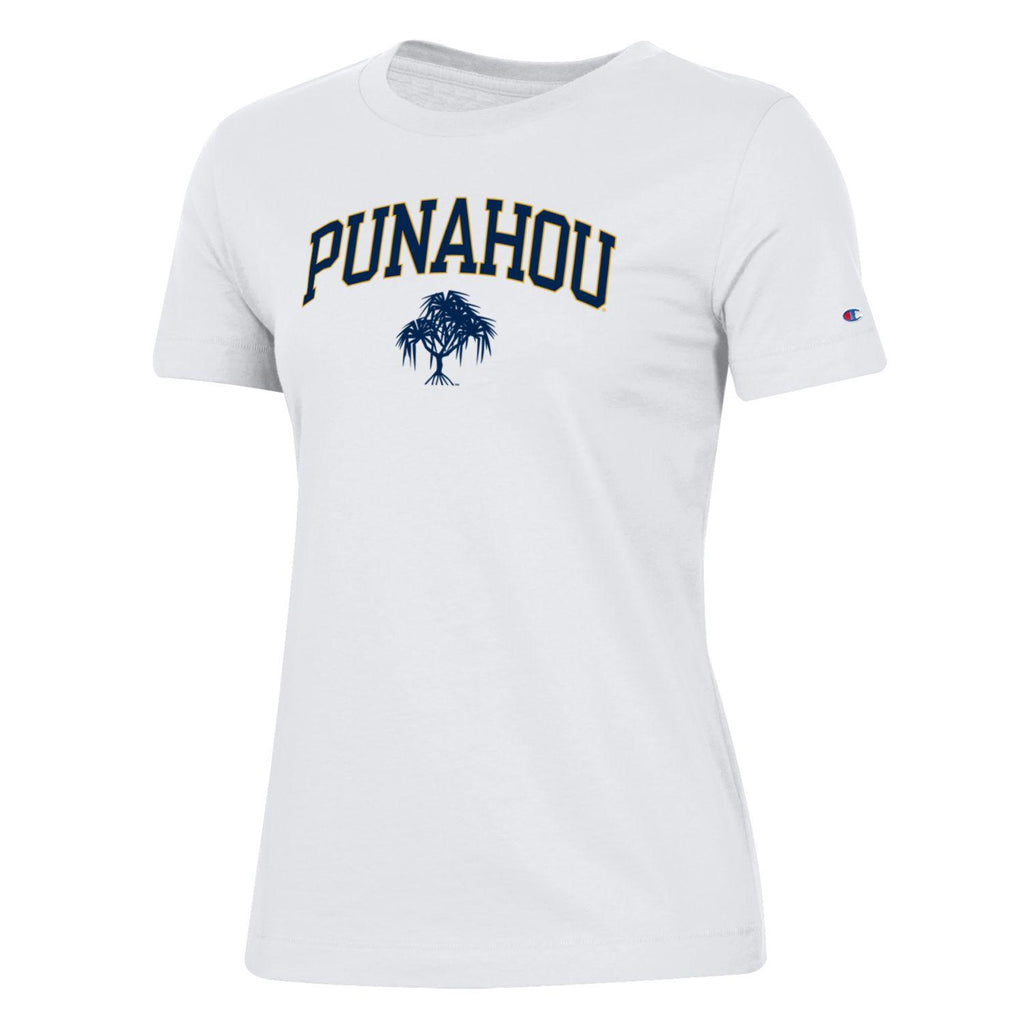 Women's White Hala University Tee