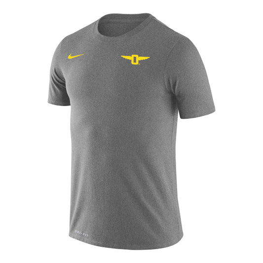 Grey Winged-O Dri-FIT Legend 2.0 Tee