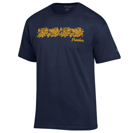 Navy Frond S/S Tee